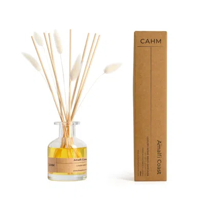 Cahm Neutrals / White Amalfi Coast Luxury Reed Diffuser - Clear