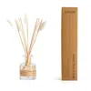 Cahm Neutrals / White Peony, Rose & Oud Luxury Reed Diffuser - Clear
