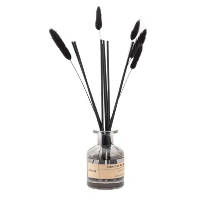 Cahm Tuberose & Jasmine Luxury Reed Diffuser - Black