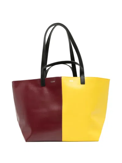 Cahu Le Pratique Bigout Tote Bag In Red