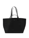 Cahu Medium Nouvelle Collection Le Pratique With Zip Tote Bag In Black