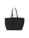 Cahu Medium Nouvelle Collection Le Pratique With Zip Tote Bag In Black