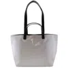 Cahu The Practical Tote Bag - Light Grey In Grey
