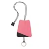 Cahu Waterproof Pvc Key Holder In Pink