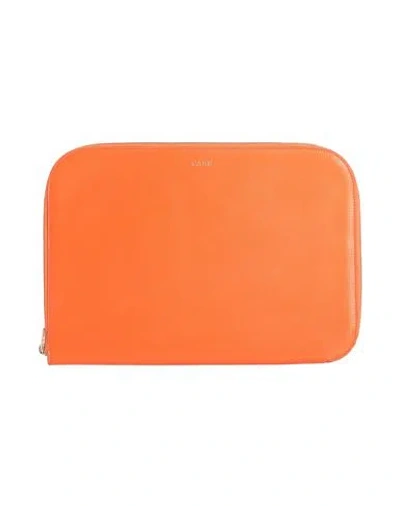 Cahu Woman Handbag Orange Size - Textile Fibers In Orange