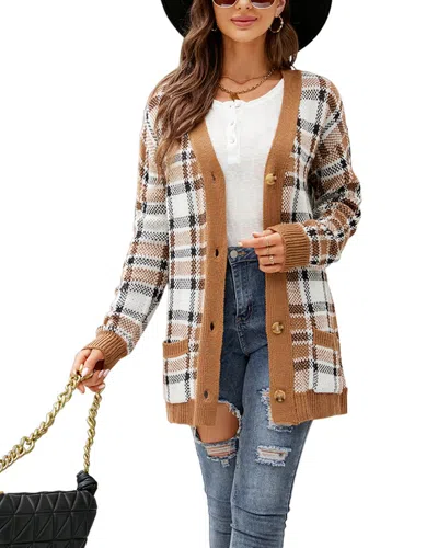 Caifeng Cardigan In Brown