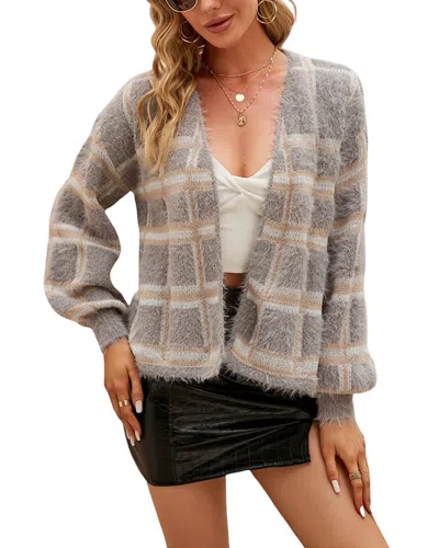 Caifeng Cardigan In Gray