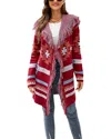 Caifeng Cardigan In Red