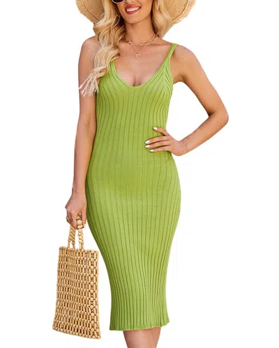 Caifeng Dress In Green