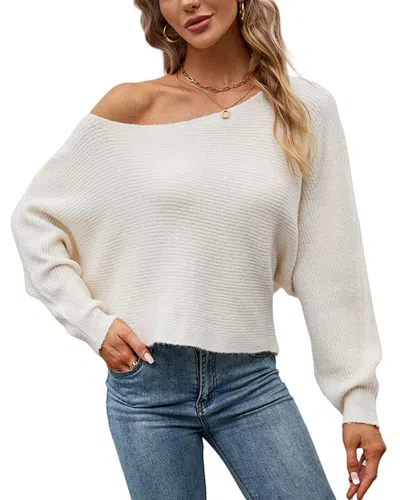 Caifeng Sweater In White