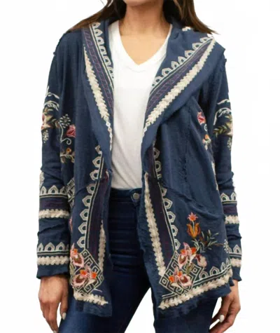 Caite & Kyla Kira Jacket In Denim