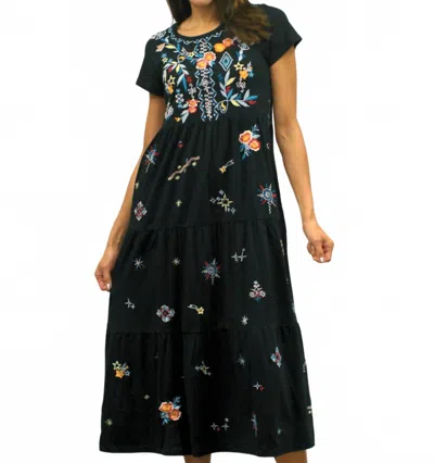 Caite & Kyla Sol Dress In Black