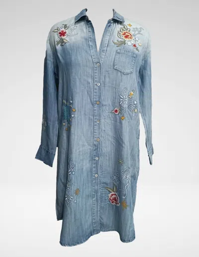 Caite & Kyla Women's Maci Dress In Multi In Blue