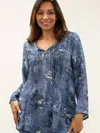 Caite Paris Blouse In Blue In Blue