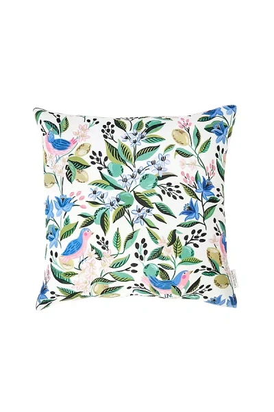 Caitlin Wilson Design Caitlin Wilson Citron Vert Pillow In Multi