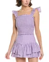 Cake For Dinner Gigi Ruffle Tank In Purple