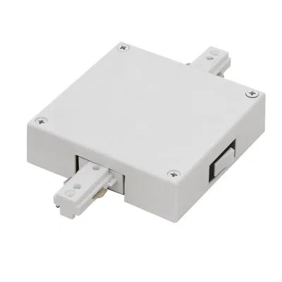 Cal Lighting 1 Amp Current Delimiter, Double Live End In White