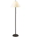 Cal Lighting 100w Candlestick Floor Lamp With Pull Chain Switch In Black,russet