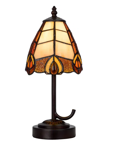 Cal Lighting 13" Height Metal And Resin Accent Lamp In Multi