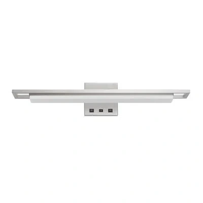 Cal Lighting 1-light Led Dimmable White Flush Mounted Sconce In Frosted;blanc