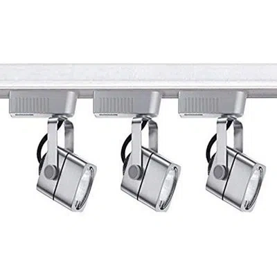 Cal Lighting 1-light Track Kit In Brush Steel