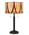 Cal Lighting 24" Height Metal Table Lamp In Antique Bronze