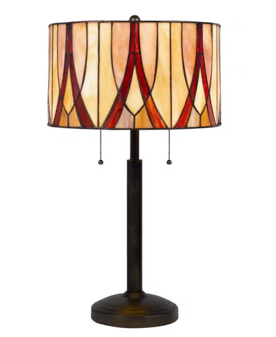Cal Lighting 24" Height Metal Table Lamp In Antique Bronze