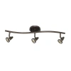 Cal Lighting 3-light Track Kit In Rust