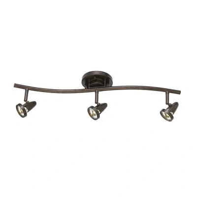 Cal Lighting 3-light Track Kit In Rust