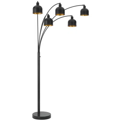 Cal Lighting 60w X 5 Ellington Arc Floor Lamp