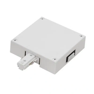 Cal Lighting 7.5 Amp Current Delimiter, Single Live End In White