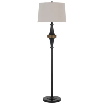 Cal Lighting Arbor Metal Floor Lamp In Black