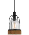 Cal Lighting Beacon Glass Pendant In Multi