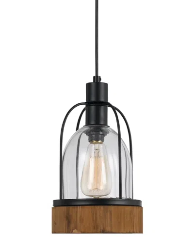 Cal Lighting Beacon Glass Pendant In Multi