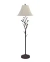 Cal Lighting Calighting 3-way Hand Forged Iron Floor Lamp