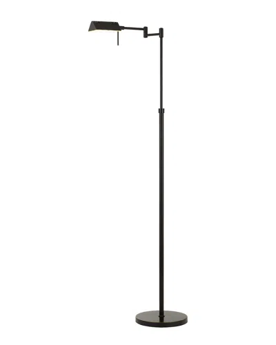 Cal Lighting Calighting Clemson Metal Floor Lamp In Black
