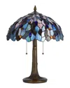 Cal Lighting Calighting Tiffany Table Lamp In Multi
