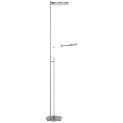 Cal Lighting Circa Duo Led 35w Dimmable Torchiere