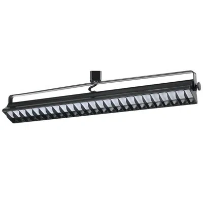 Cal Lighting Dimmable Integrated Led Wall Wash Track In Black