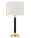 Cal Lighting Goldston 27.5" Height Metal Table Lamp In Antique Brass,black