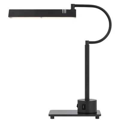 Cal Lighting Led 12w Soho Metal Desk Lamp