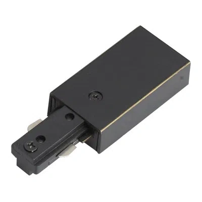 Cal Lighting Live End Track Connector In Black