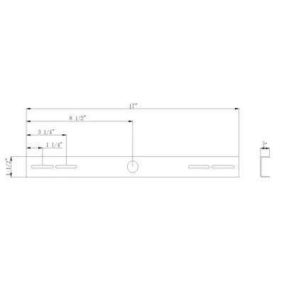 Cal Lighting Metal Track Holder