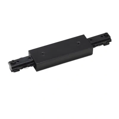 Cal Lighting Straight Track Connector In Black