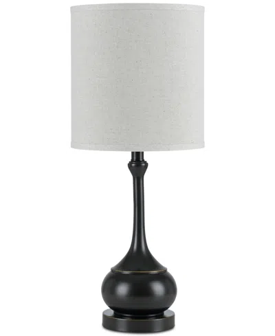 Cal Lighting Tapron Accent Lamp In Black