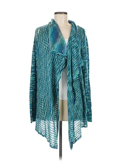 Pre-owned Cal Style Kimono In Blue