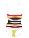 Cala De La Cruz Alison Swimsuit In White