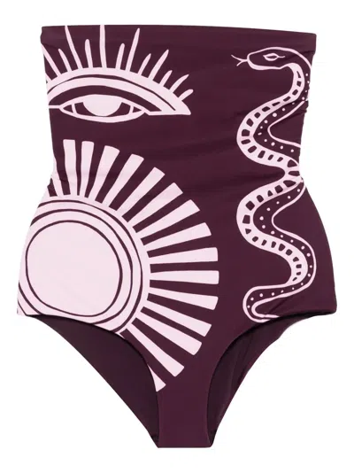 Cala De La Cruz Alison One Piece In Purple