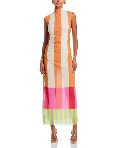 Cala De La Cruz Alma Tube Dress In Bengal Multi