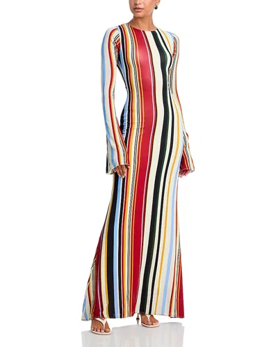 Cala De La Cruz Amay Dress In Multi